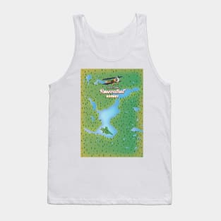 Røssvatnet Norway lake map Tank Top